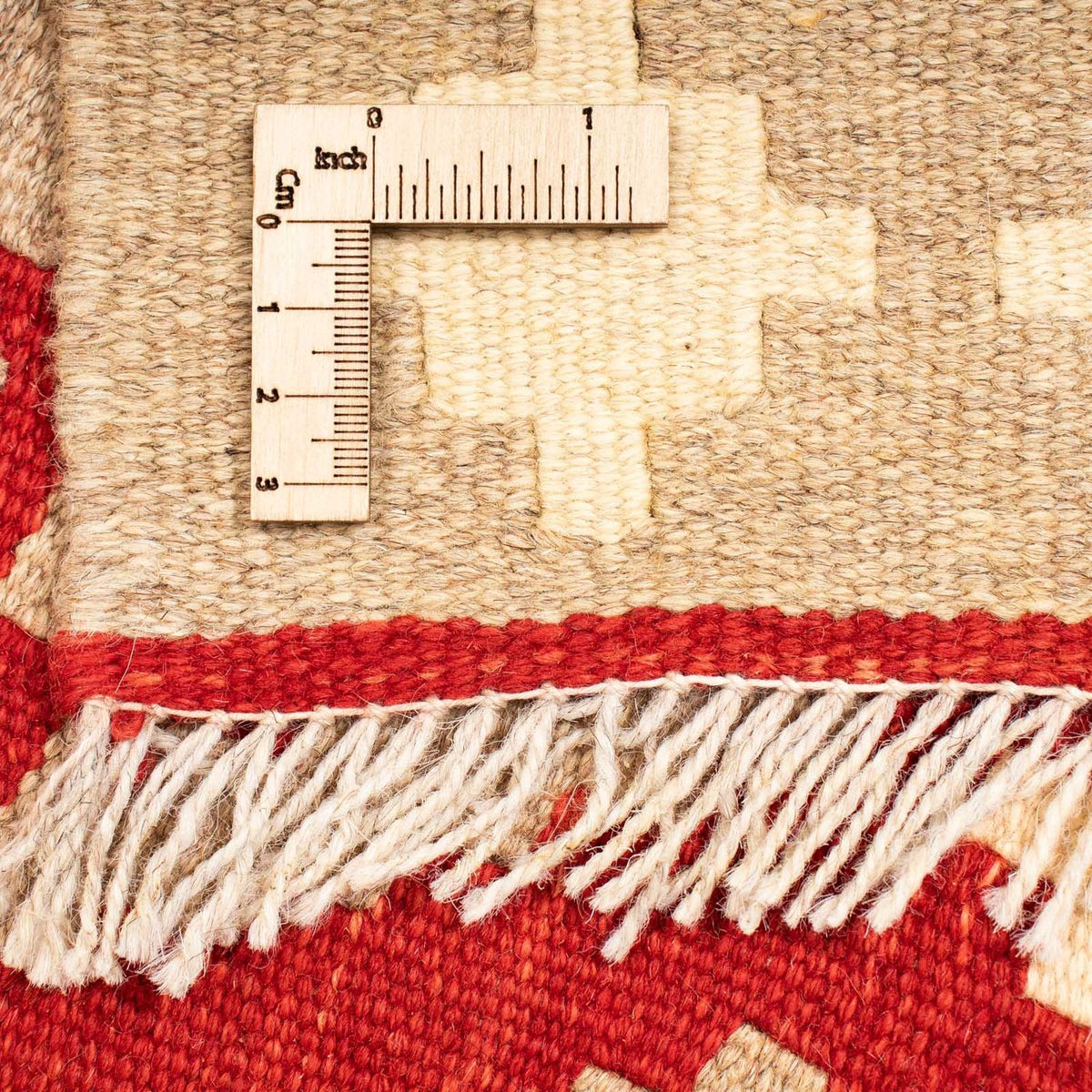 Kelim Carpet - orientalisk matta - 216 x 153 cm - flerfärgad