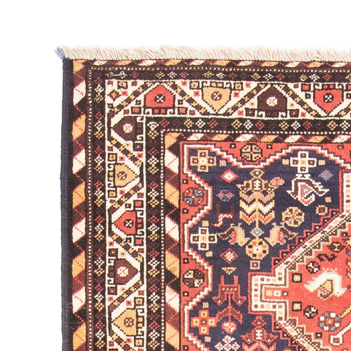 Runner Persisk matta - Nomadic - 240 x 117 cm - ljusröd