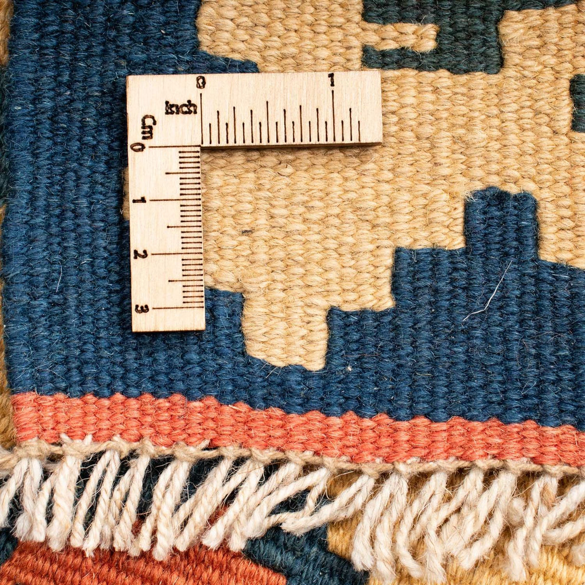 Kelim Carpet - orientalisk matta - 176 x 130 cm - flerfärgad