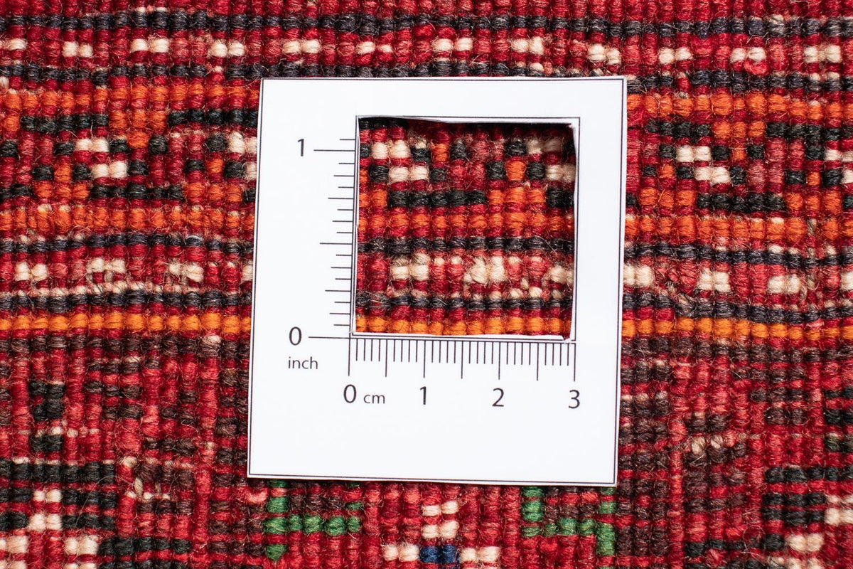 Persisk matta - Nomadic - 277 x 181 cm - mörkröd