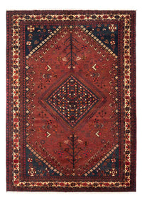 Persisk matta - Nomadic - 248 x 180 cm - mörkröd – product image