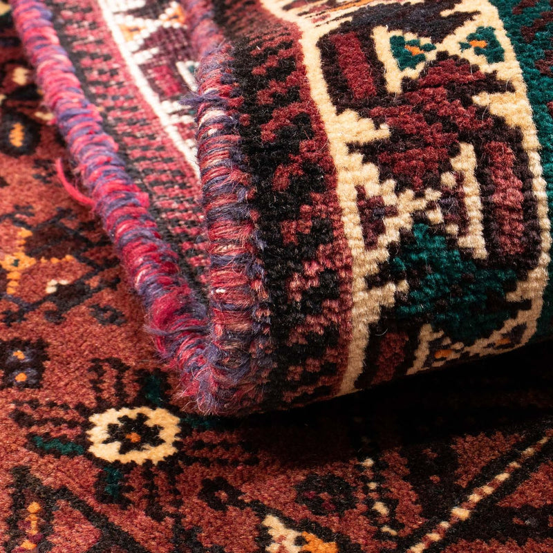 Persisk matta - Nomadic - 147 x 107 cm - mörkbrun