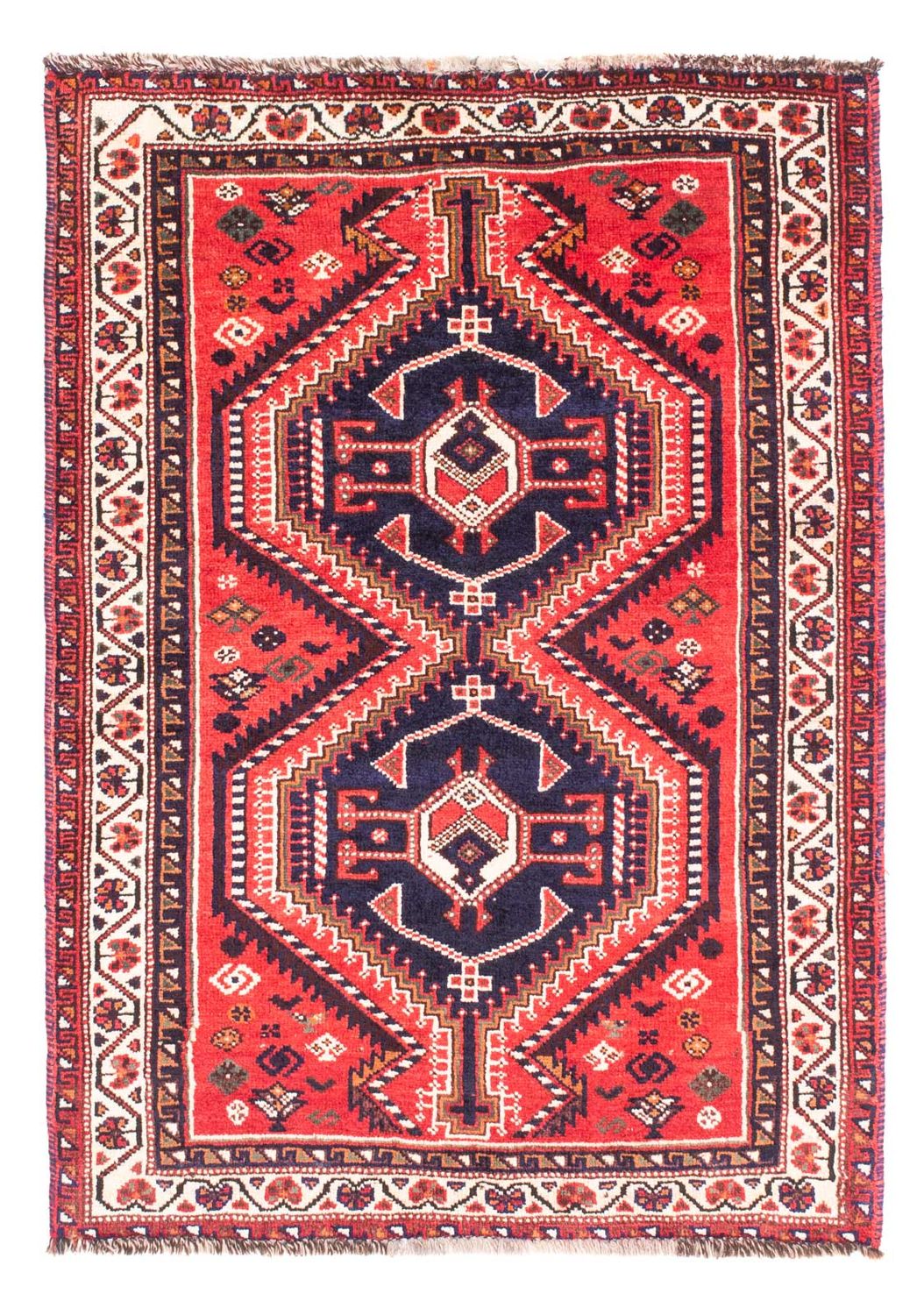 Persisk matta - Nomadic - 152 x 105 cm - röd