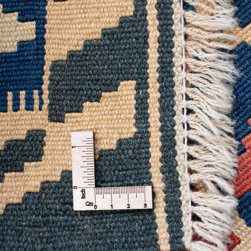 Kelim Carpet - orientalisk matta - 147 x 105 cm - flerfärgad