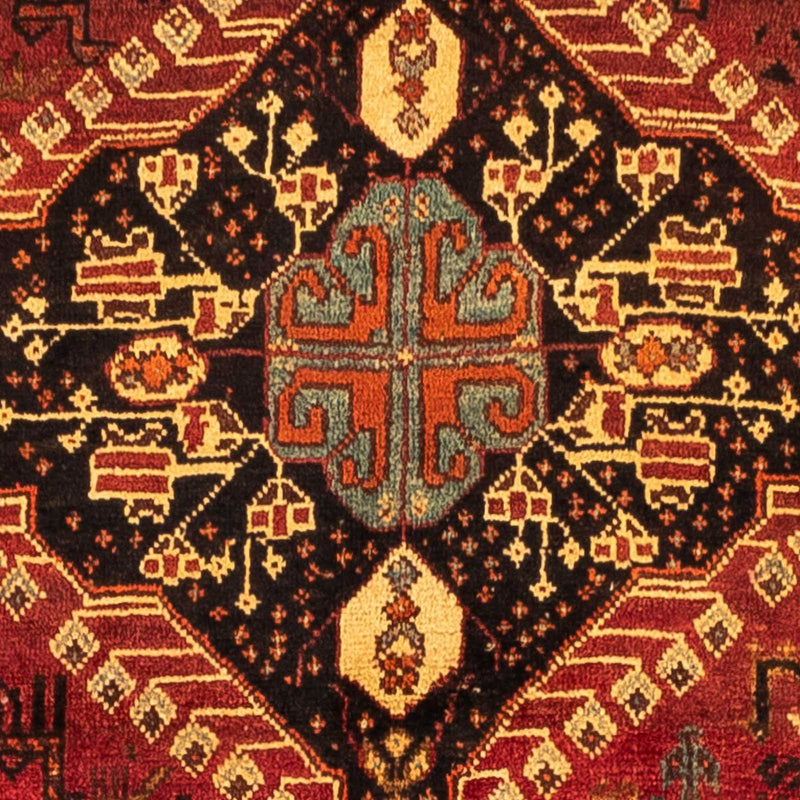 Persisk matta - Nomadic - 258 x 170 cm - mörkröd