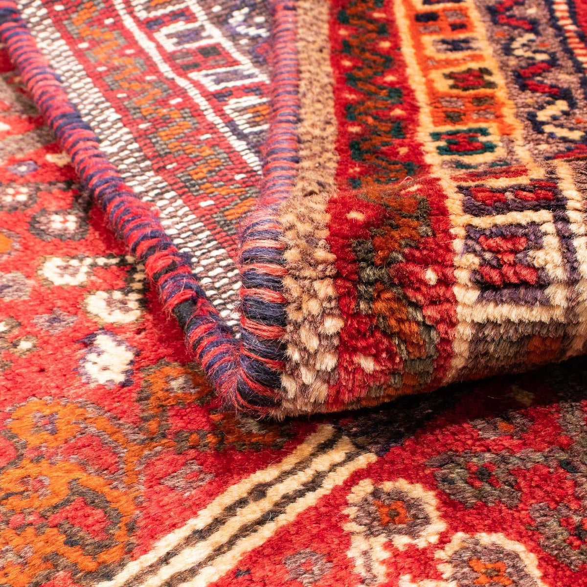 Persisk matta - Nomadic - 162 x 110 cm - röd