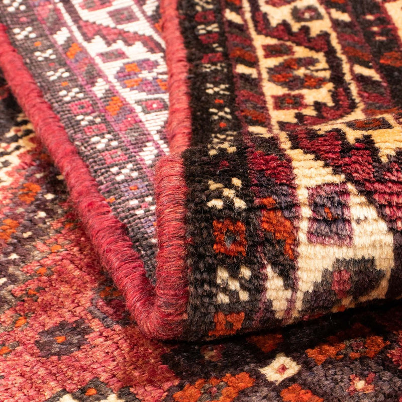 Persisk matta - Nomadic - 164 x 118 cm - mörkröd