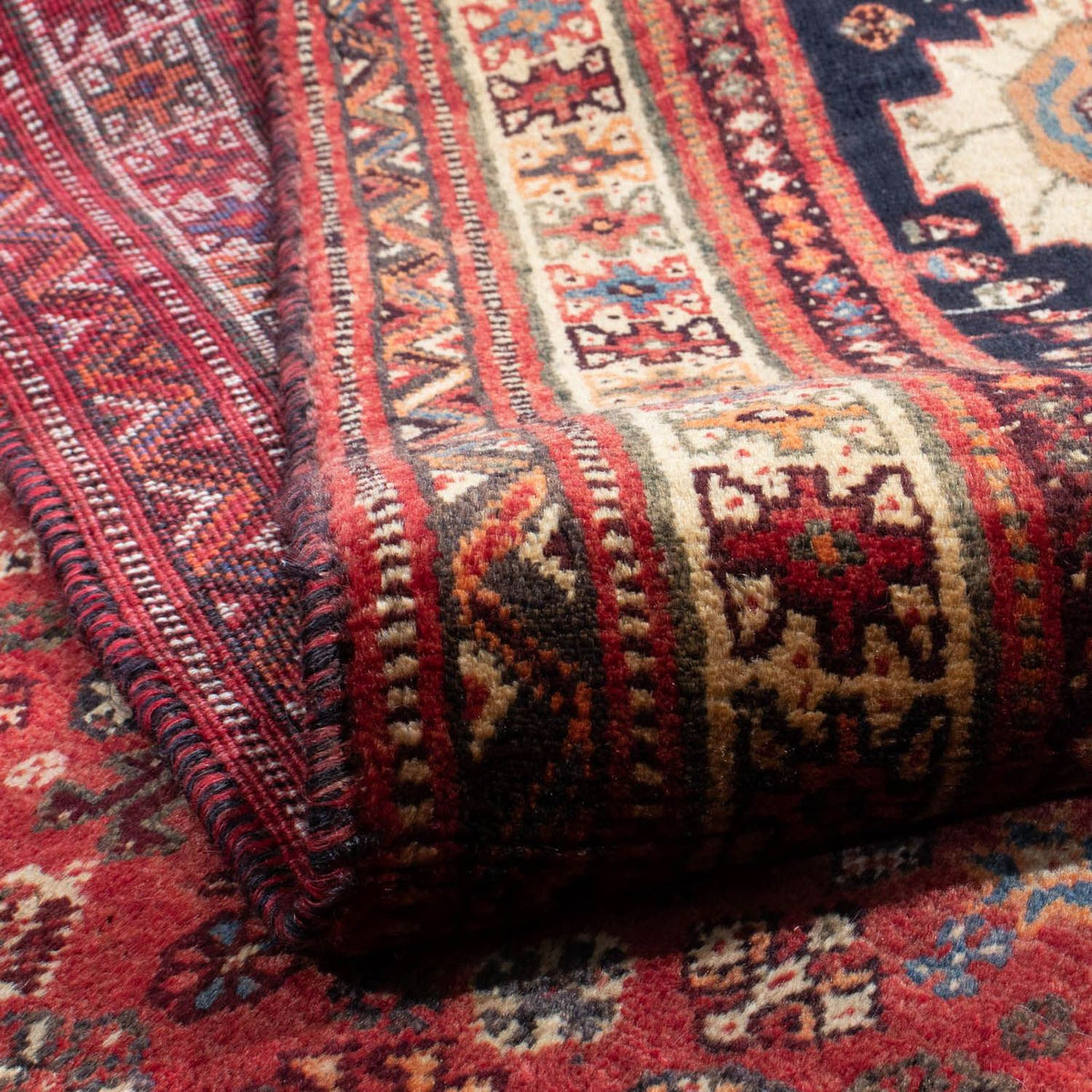 Persisk matta - Nomadic - 260 x 180 cm - röd