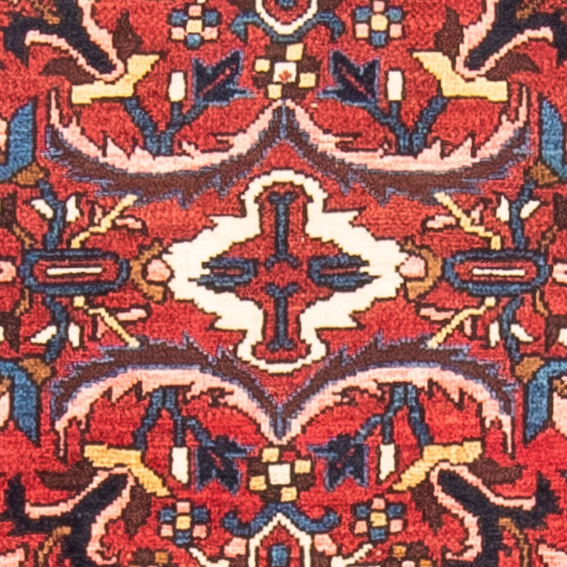 Runner Persisk matta - Nomadic - 334 x 100 cm - mörkröd