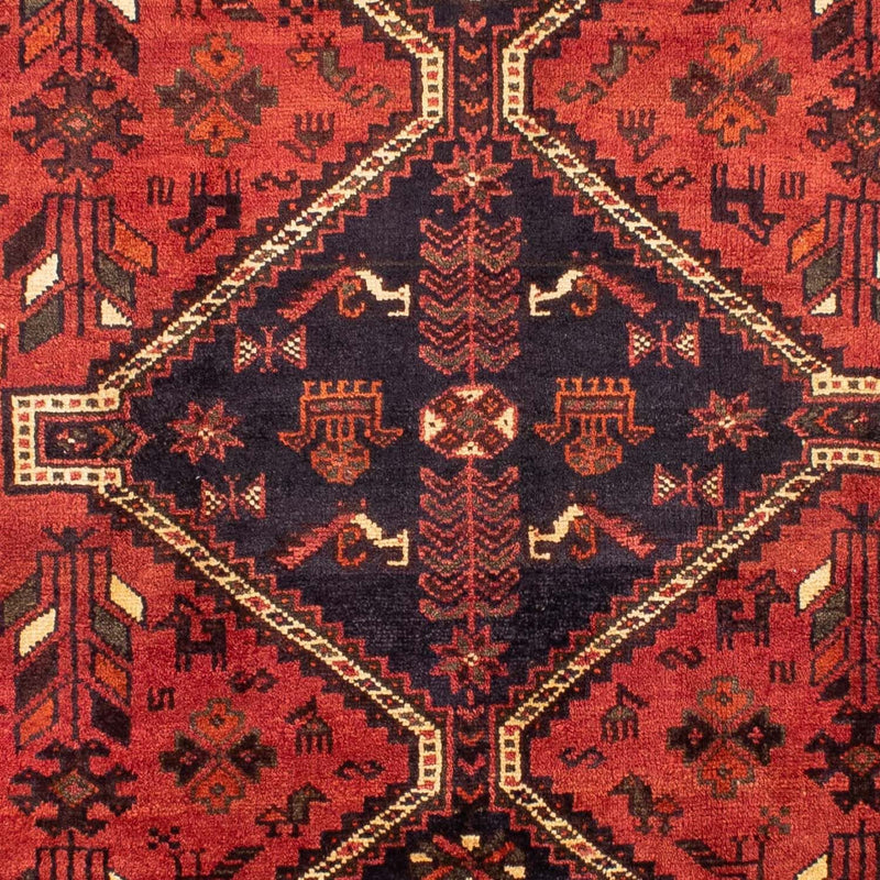 Persisk matta - Nomadic - 312 x 221 cm - mörkröd