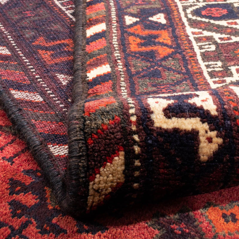 Persisk matta - Nomadic - 312 x 221 cm - mörkröd