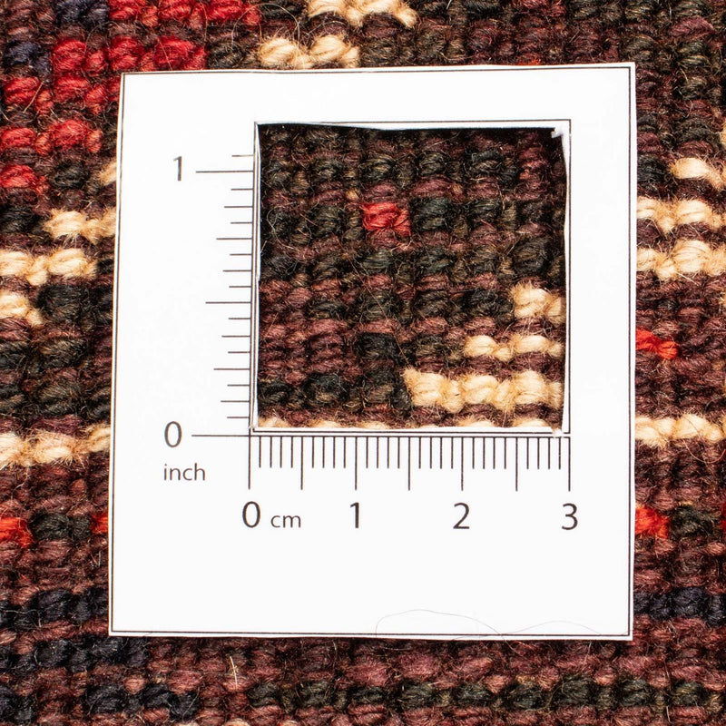 Persisk matta - Nomadic - 312 x 221 cm - mörkröd