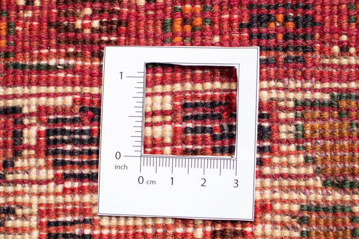 Persisk matta - Nomadic - 304 x 204 cm - mörkröd