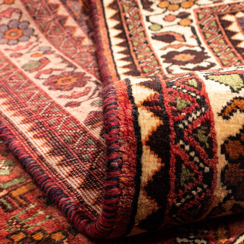 Persisk matta - Nomadic - 313 x 213 cm - mörkröd