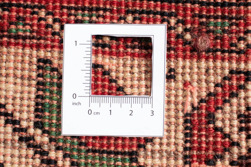 Persisk matta - Nomadic - 313 x 213 cm - mörkröd