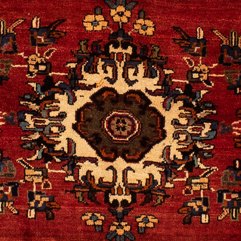 Persisk matta - Nomadic - 305 x 225 cm - mörkröd