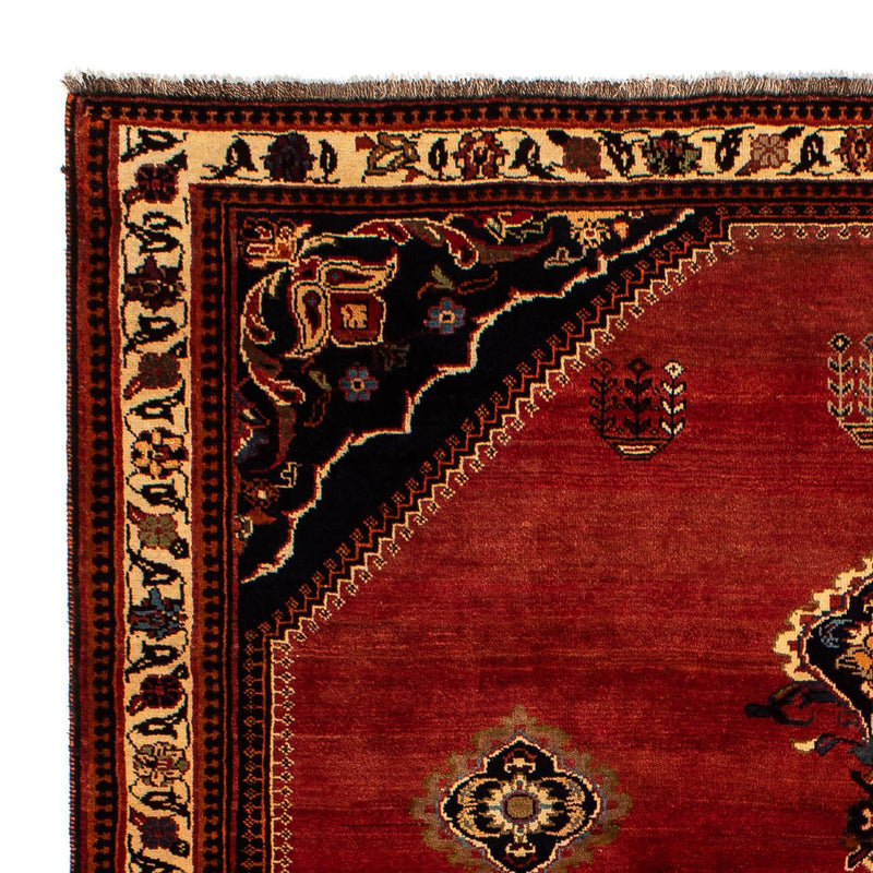 Persisk matta - Nomadic - 305 x 225 cm - mörkröd