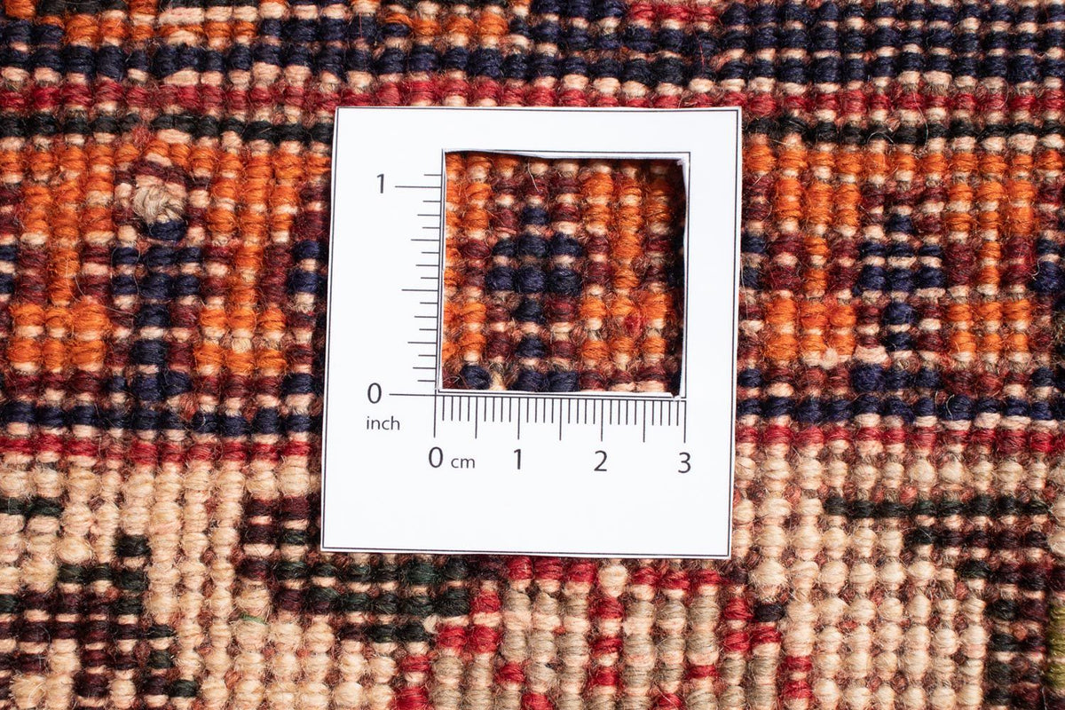 Persisk matta - Nomadic - 305 x 225 cm - mörkröd