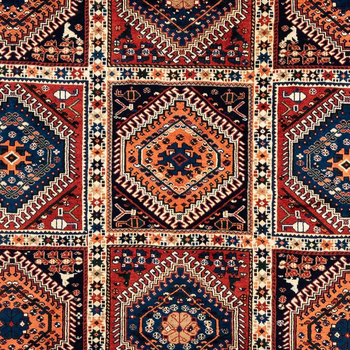 Persisk matta - Nomadic - 318 x 217 cm - mörkblå