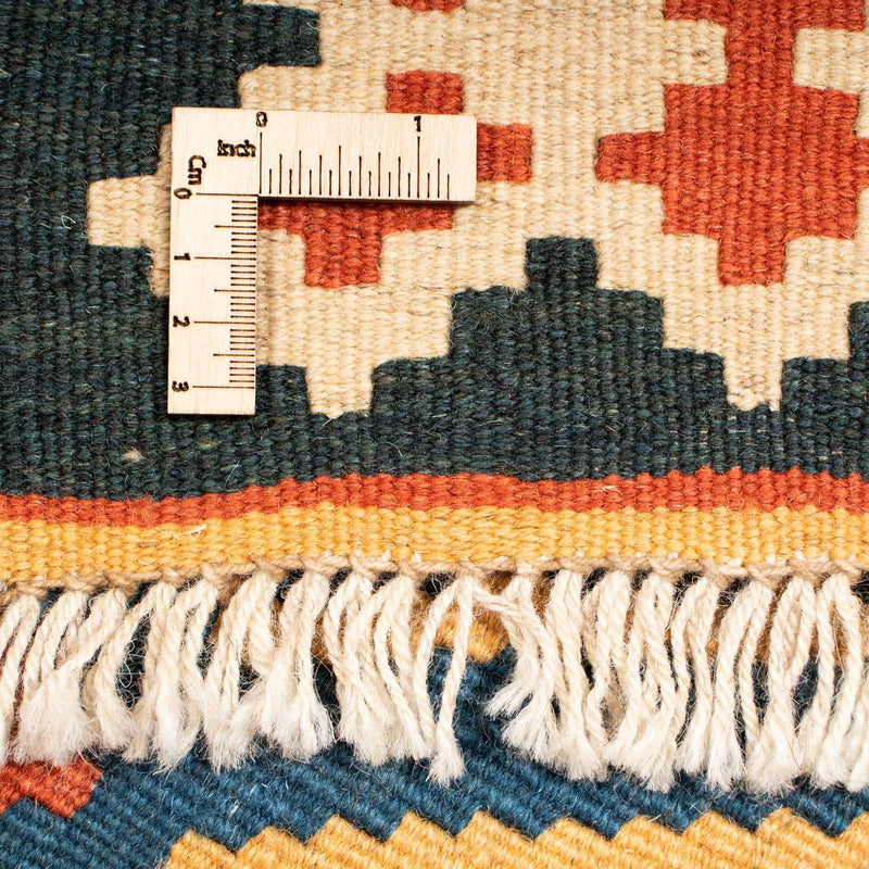 Kelim Carpet - orientalisk matta - 242 x 208 cm - flerfärgad