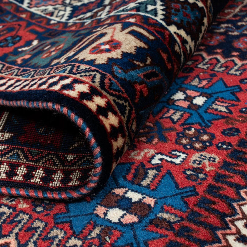 Persisk matta - Nomadic - 300 x 202 cm - mörkröd