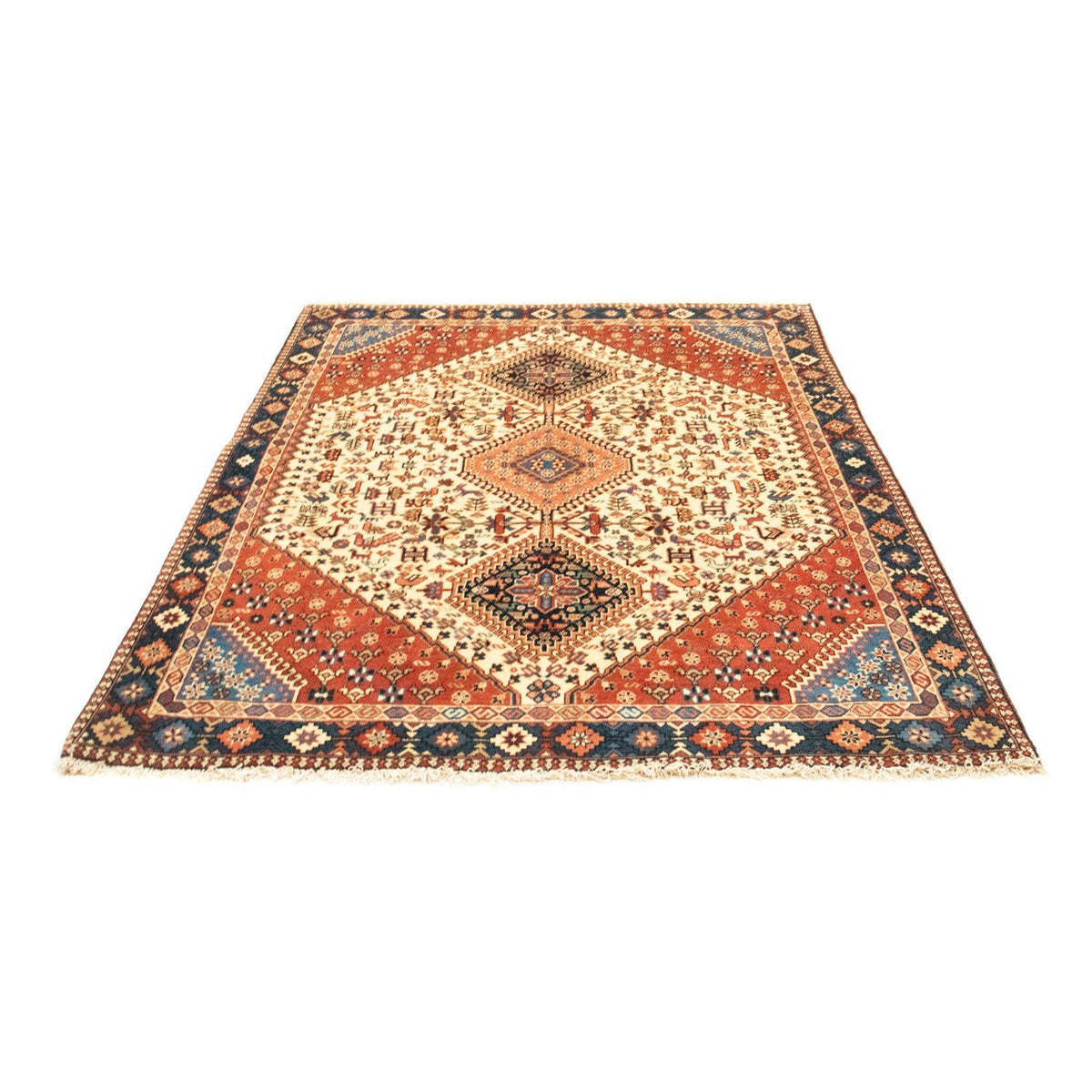 Persisk matta - Nomadic - 193 x 150 cm - beige