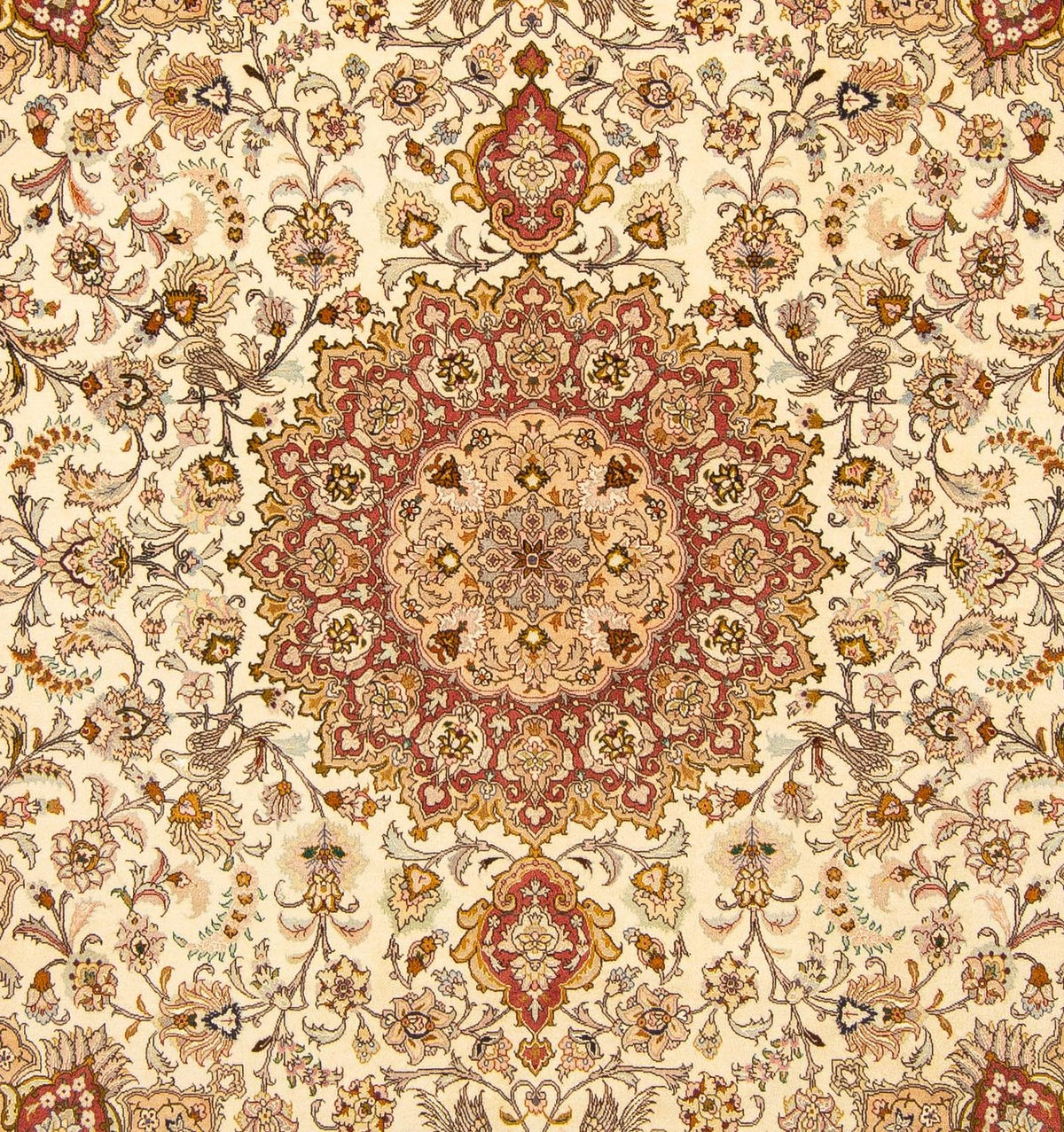 Persisk matta - Tabriz - Royal - 250 x 198 cm - beige
