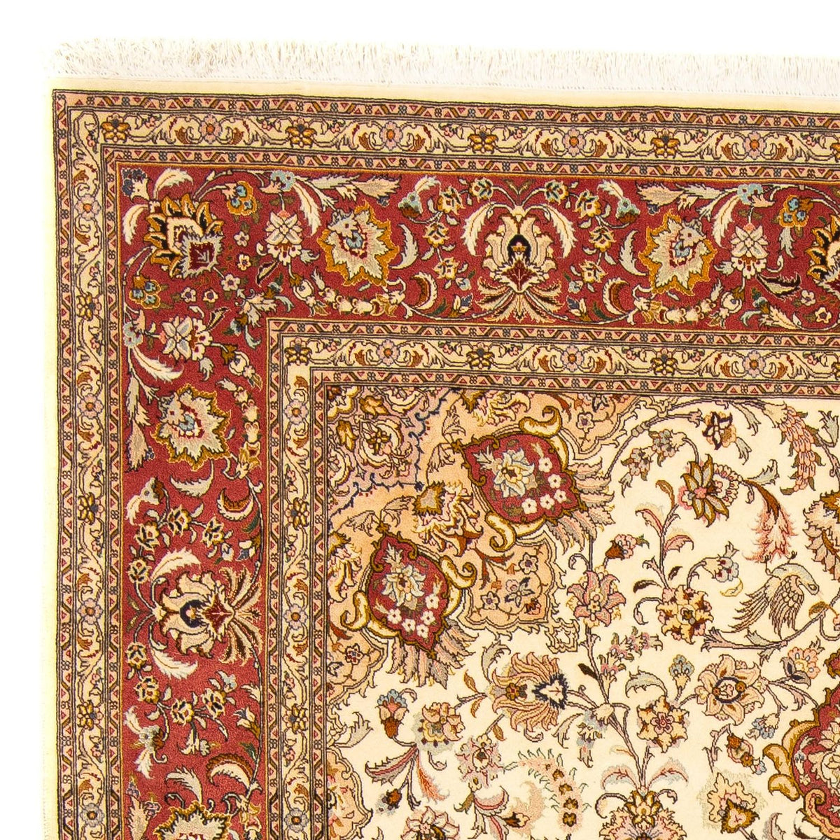 Persisk matta - Tabriz - Royal - 250 x 198 cm - beige