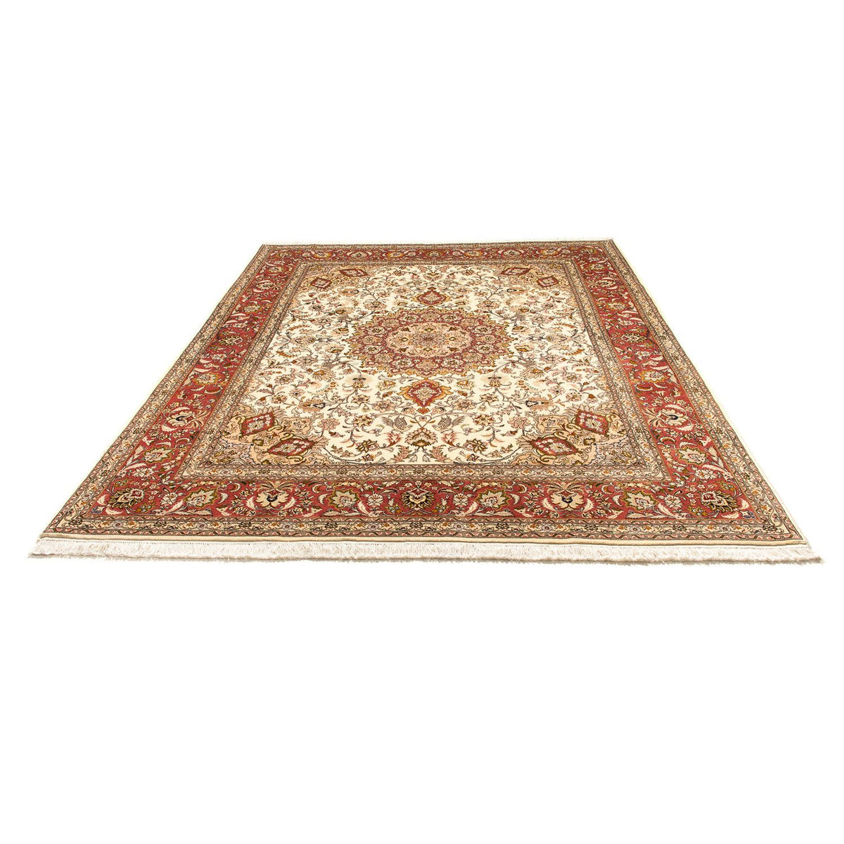 Persisk matta - Tabriz - Royal - 250 x 198 cm - beige
