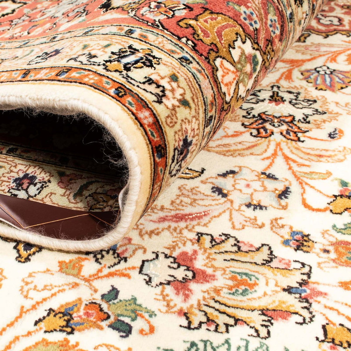 Persisk matta - Tabriz - Royal - 280 x 204 cm - beige