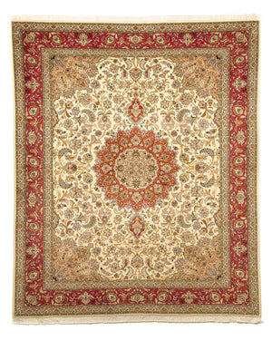 Persisk matta - Tabriz - Royal - 251 x 204 cm - beige