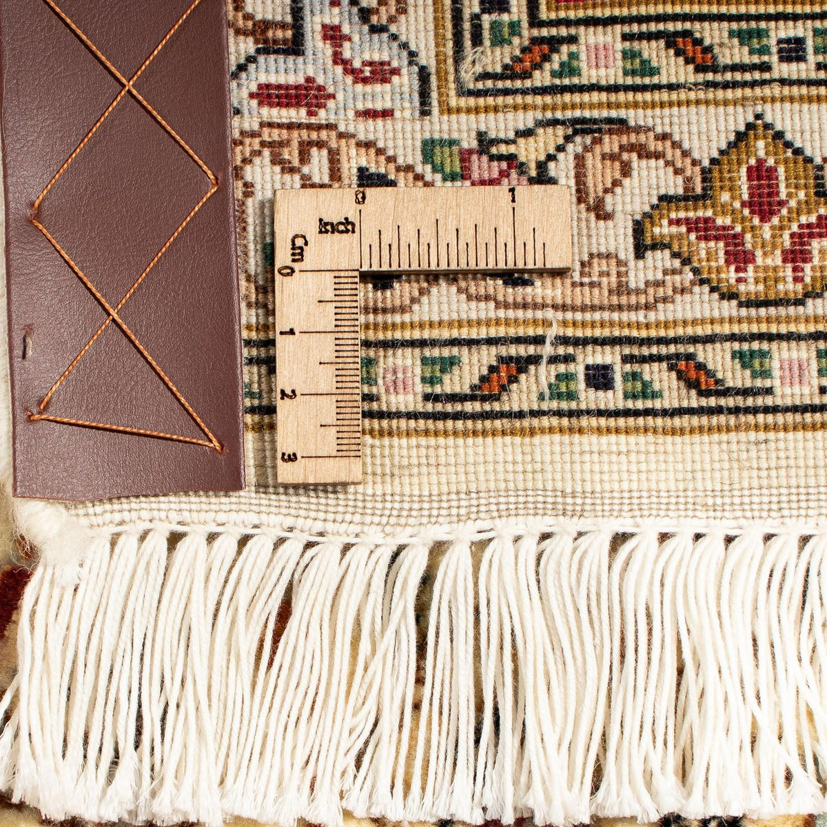 Persisk matta - Tabriz - Royal - 251 x 204 cm - beige