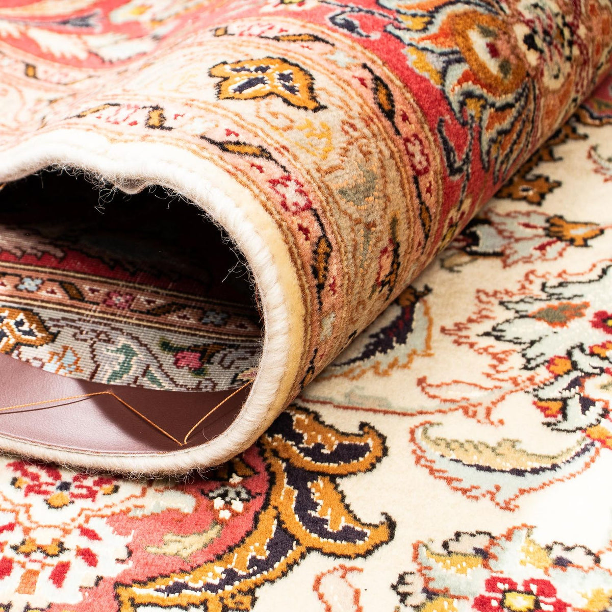 Persisk matta - Tabriz - Royal - 296 x 204 cm - röd