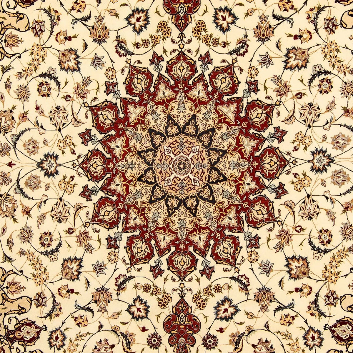 Persisk matta - Tabriz - Royal - 372 x 251 cm - beige