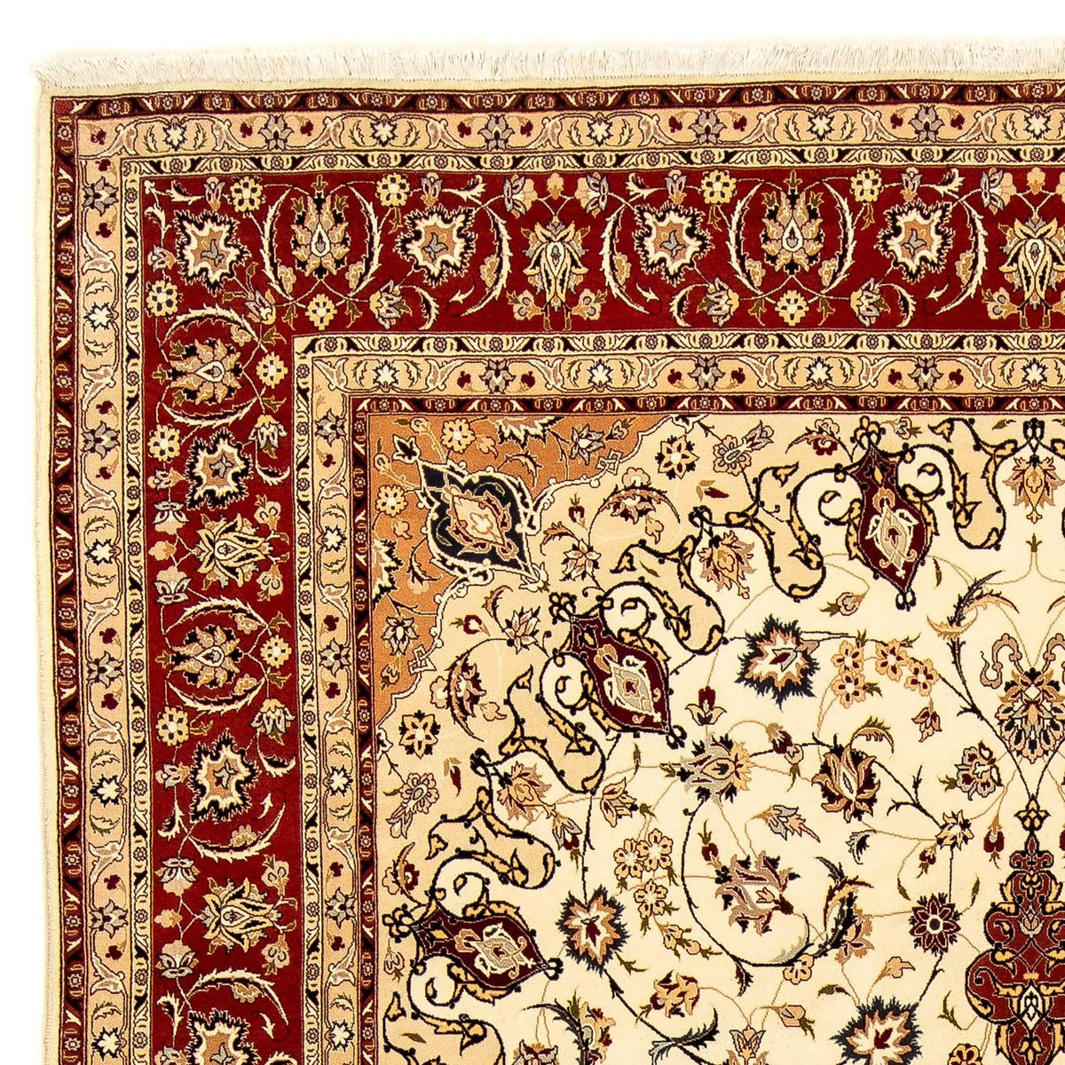 Persisk matta - Tabriz - Royal - 372 x 251 cm - beige