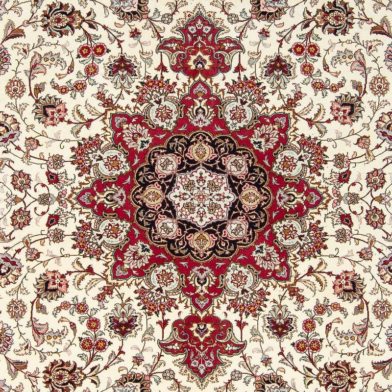 Tabriz - 50 Raj matta 250x300cm - Persisk matta - röd