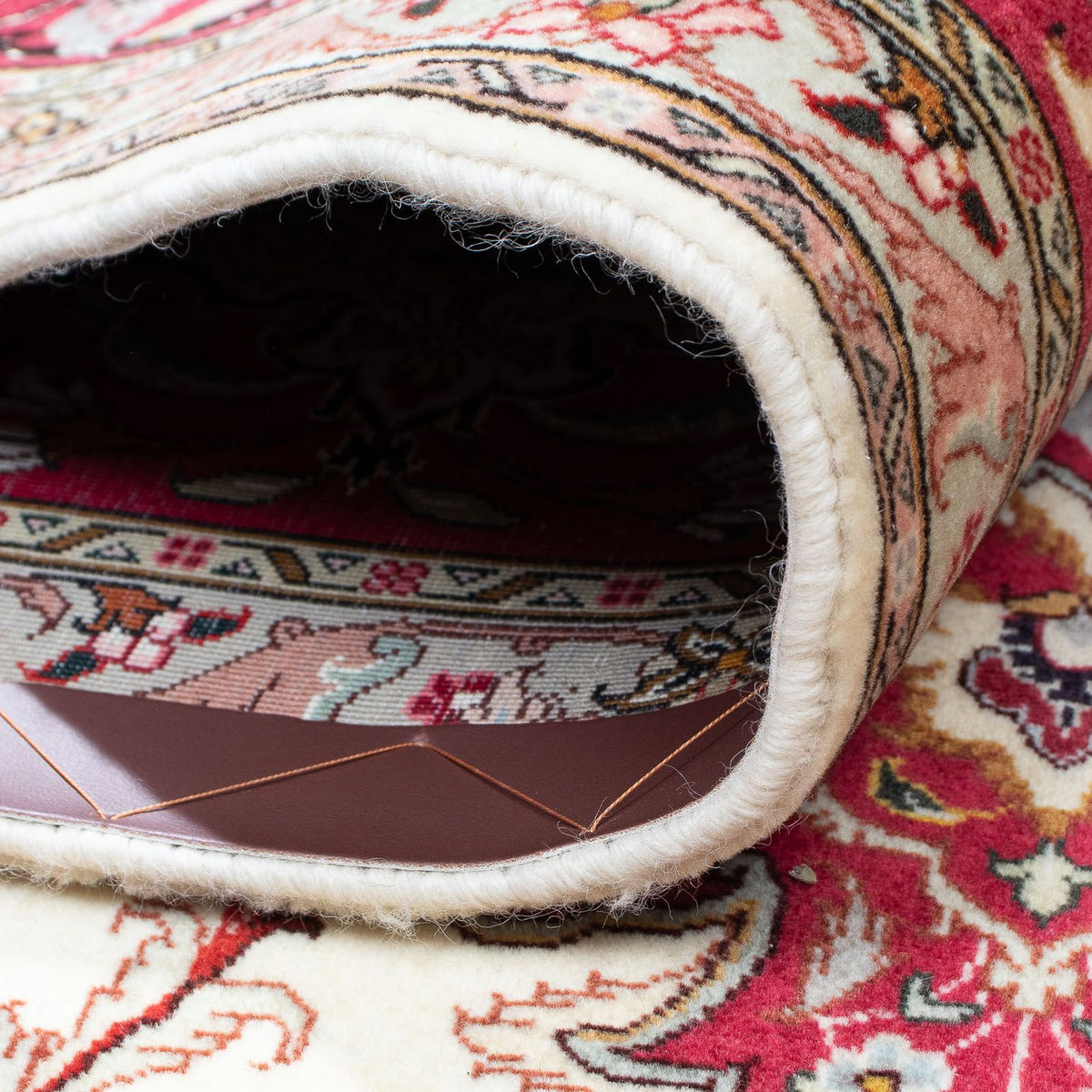 Persisk matta - Tabriz - Royal - 300 x 250 cm - röd