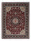 Persisk matta - Tabriz - Royal - 196 x 155 cm - mörkröd