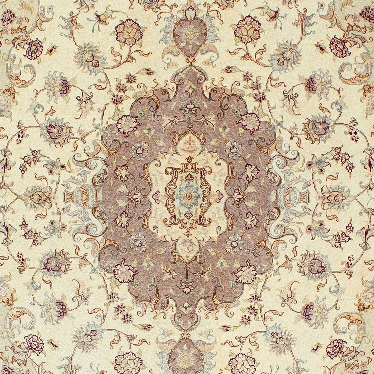 Persisk matta - Tabriz - Royal - 195 x 153 cm - beige