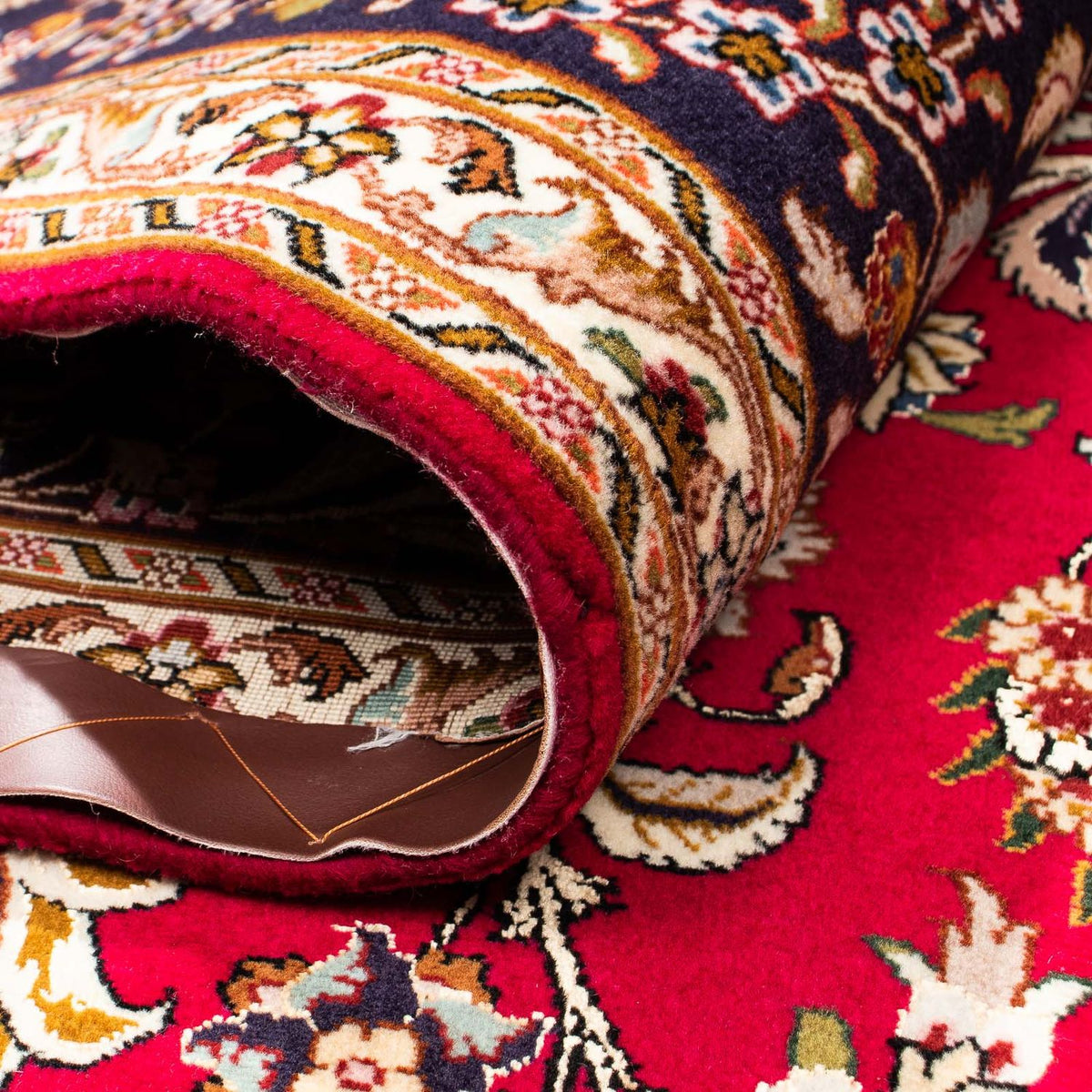 Persisk matta - Tabriz - Royal - 303 x 205 cm - röd