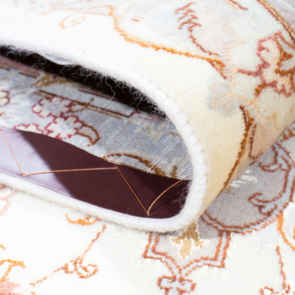 Persisk matta - Tabriz - Royal - 243 x 171 cm - beige