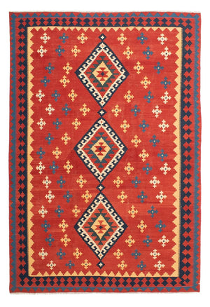 Kelim Carpet - orientalisk matta - 300 x 210 cm - rost