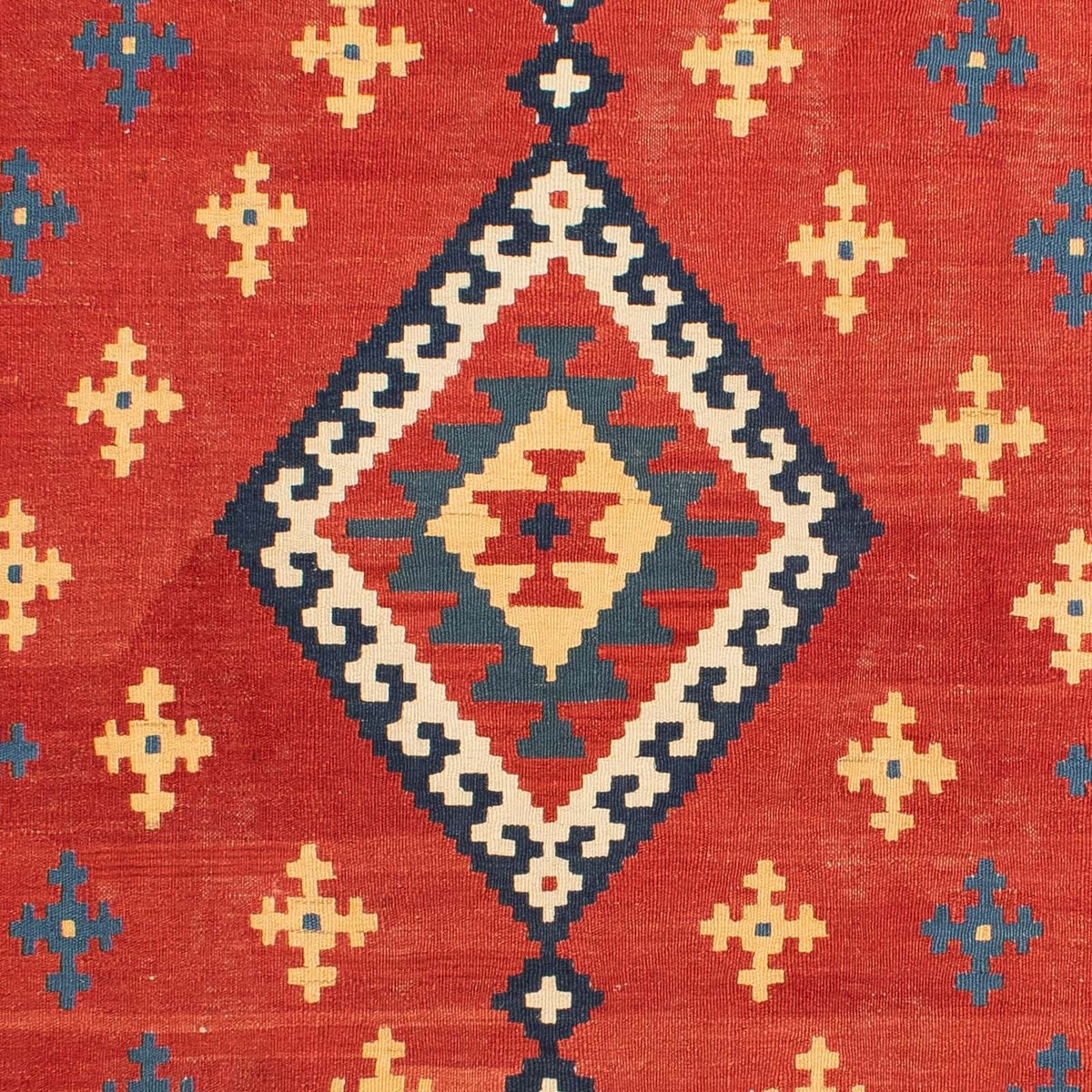 Kelim Carpet - orientalisk matta - 300 x 210 cm - rost