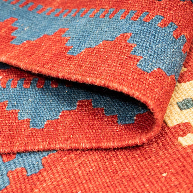 Kelim Carpet - orientalisk matta - 307 x 200 cm - rost