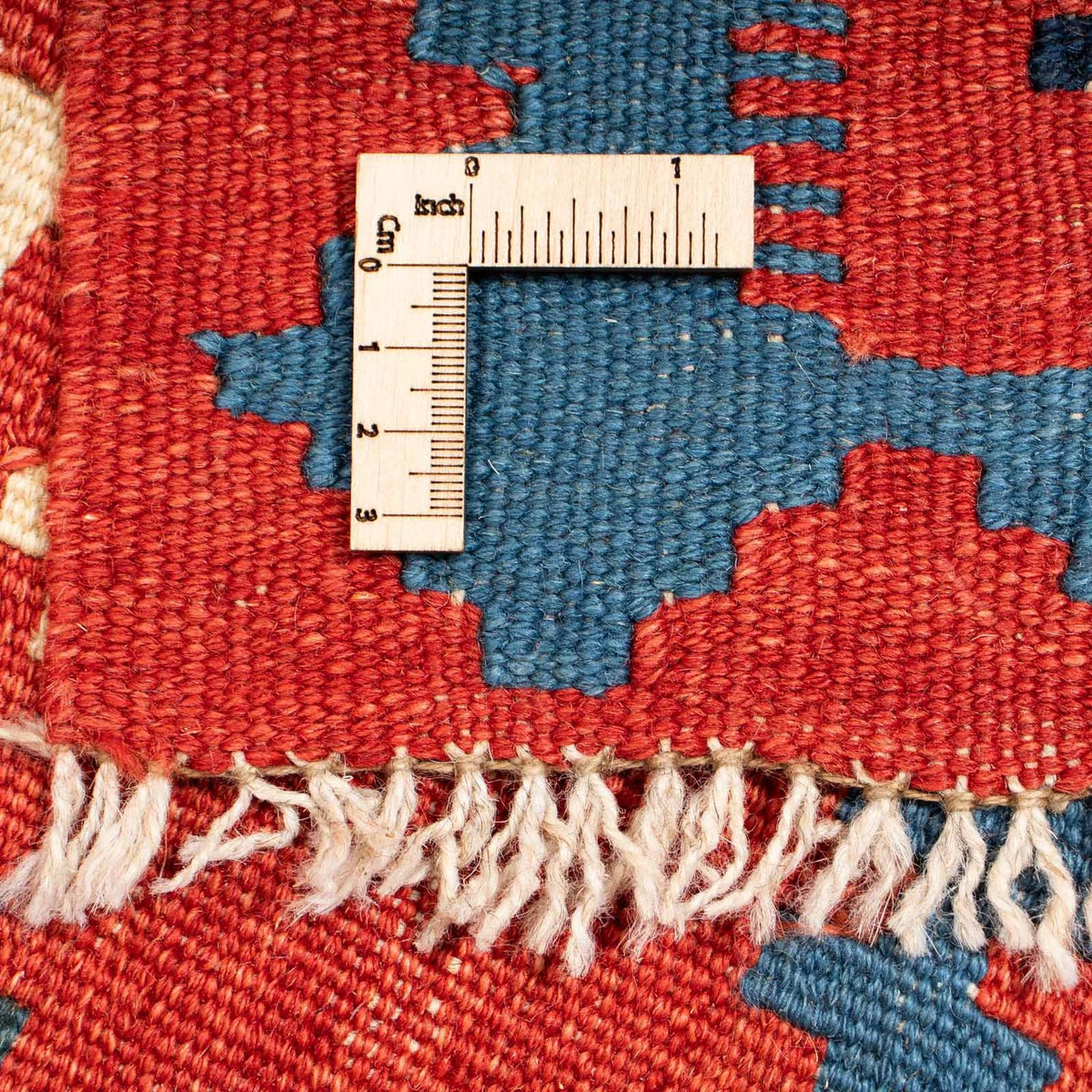 Kelim Carpet - orientalisk matta - 307 x 199 cm - röd