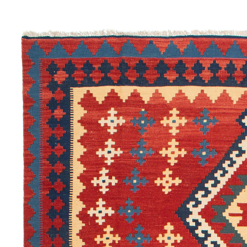 Kelim Carpet - orientalisk matta - 314 x 204 cm - röd