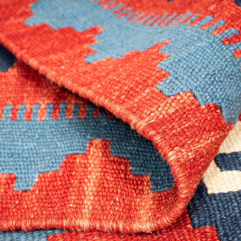 Kelim Carpet - orientalisk matta - 314 x 204 cm - röd