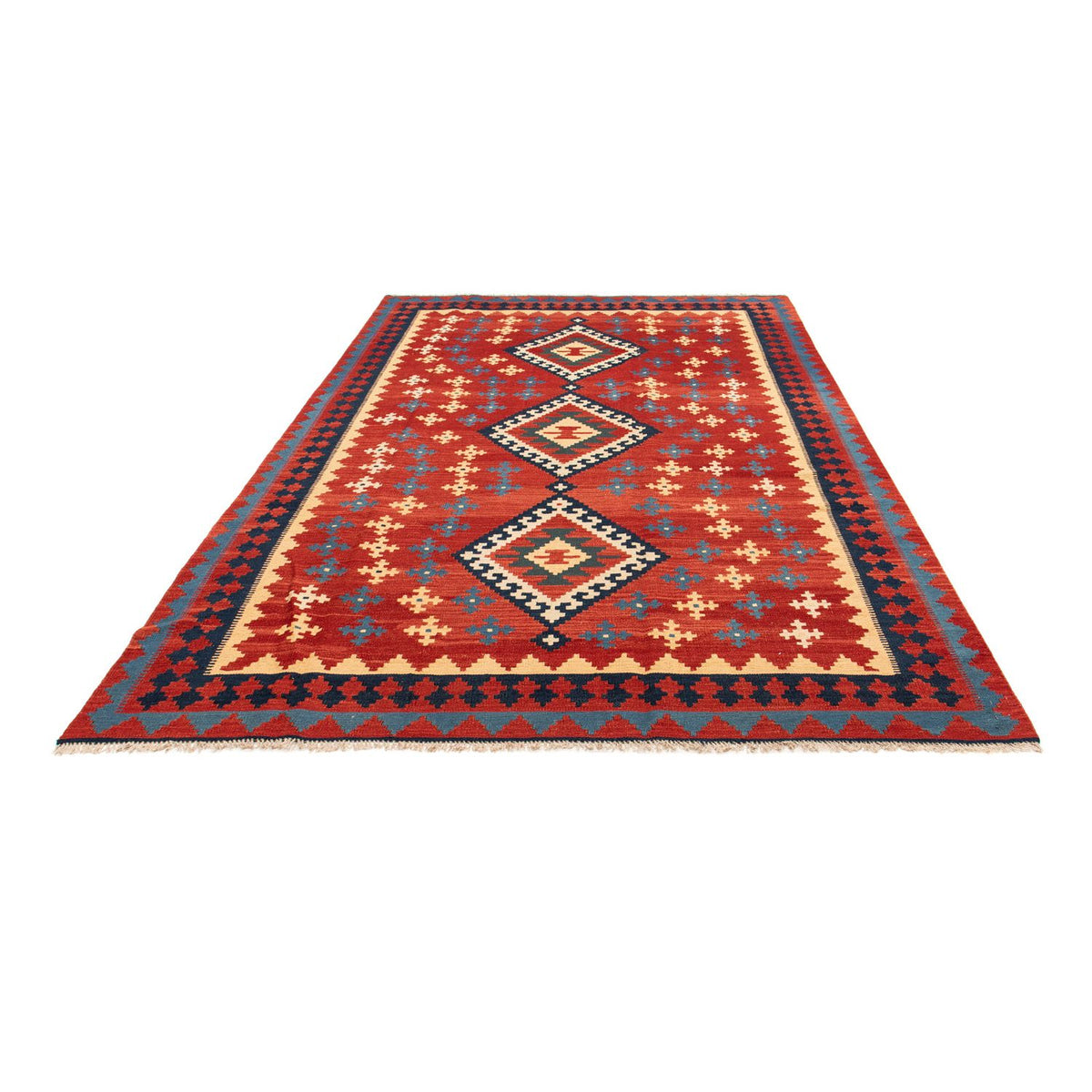 Kelim Carpet - orientalisk matta - 314 x 204 cm - röd