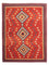 Kelim Carpet - orientalisk matta - 271 x 215 cm - röd