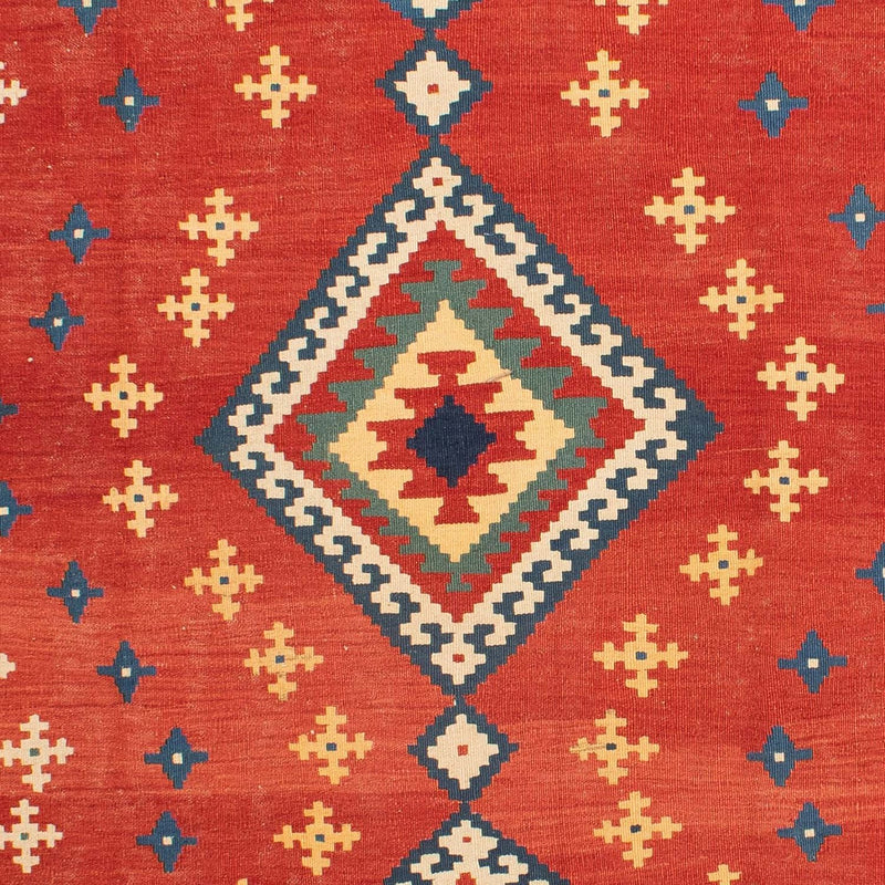 Kelim Carpet - orientalisk matta - 271 x 215 cm - röd